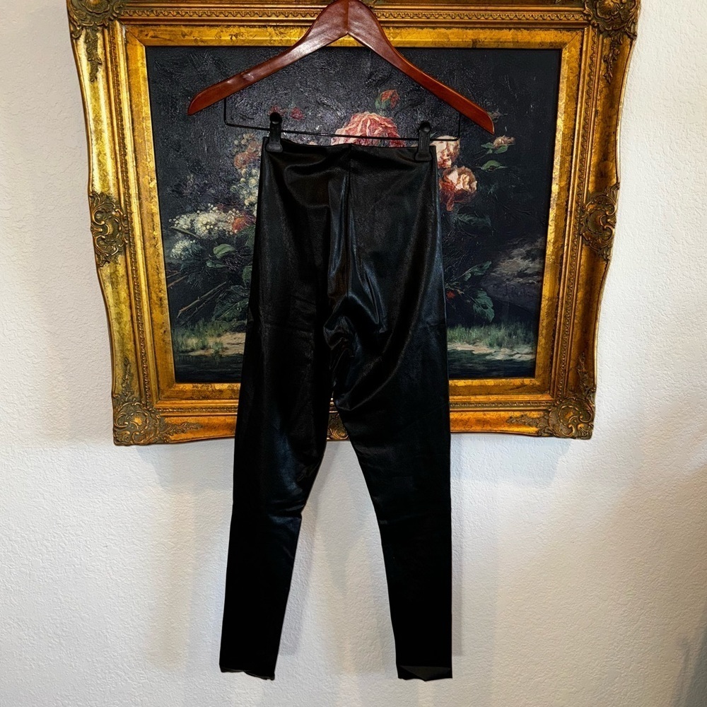 Commando Control Compression Faux Black Leather H… - image 7